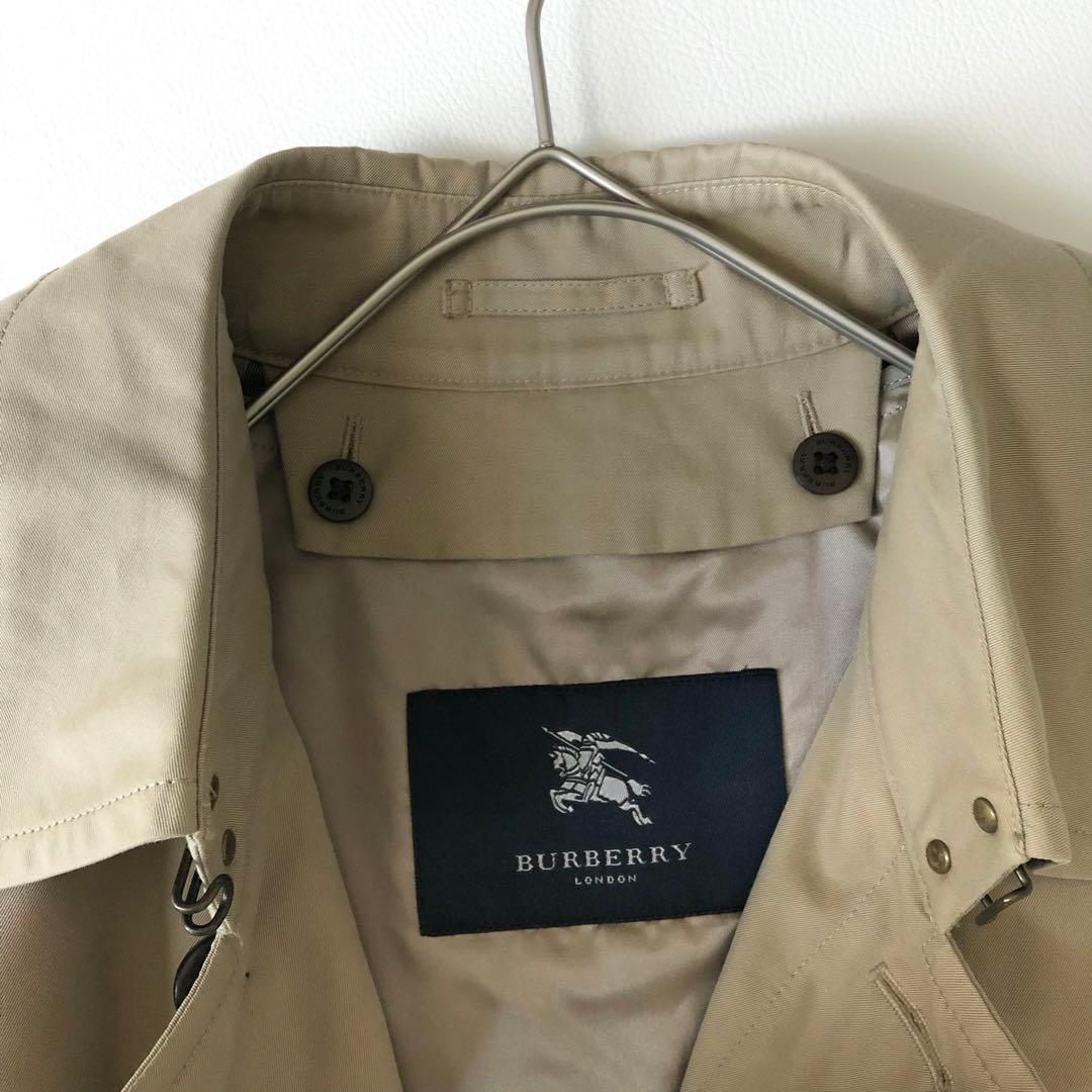 3016yバーバリーロンドン　ライナー付きメガチェックステンカラーコート　M