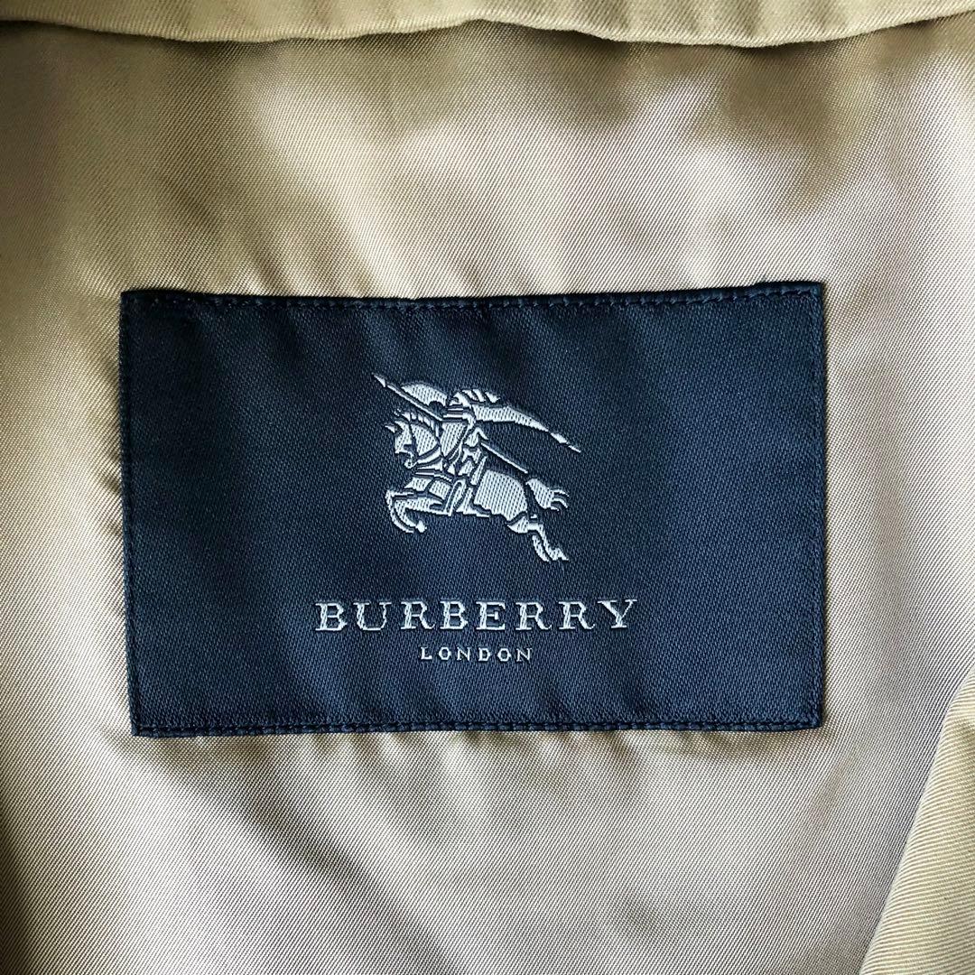 3016yバーバリーロンドン　ライナー付きメガチェックステンカラーコート　M