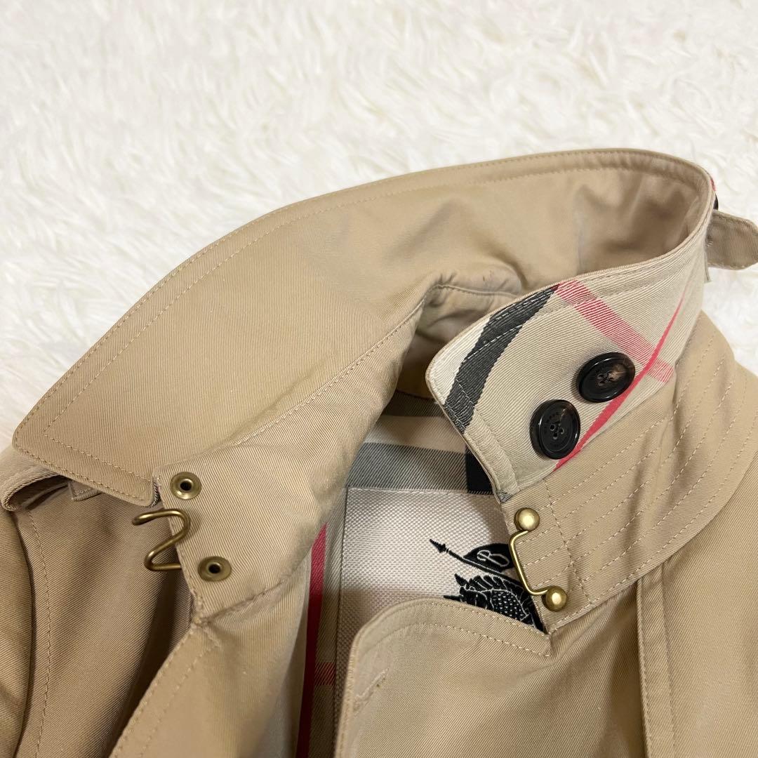 美品✨バーバリー トレンチコート サンドリンガム ノバチェック ベルト付き 希少