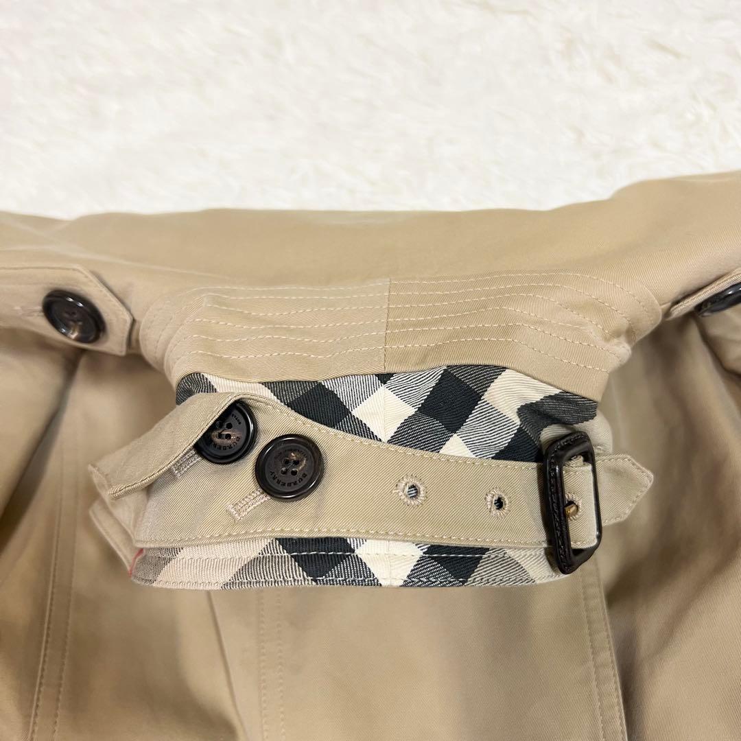 美品✨バーバリー トレンチコート サンドリンガム ノバチェック ベルト付き 希少