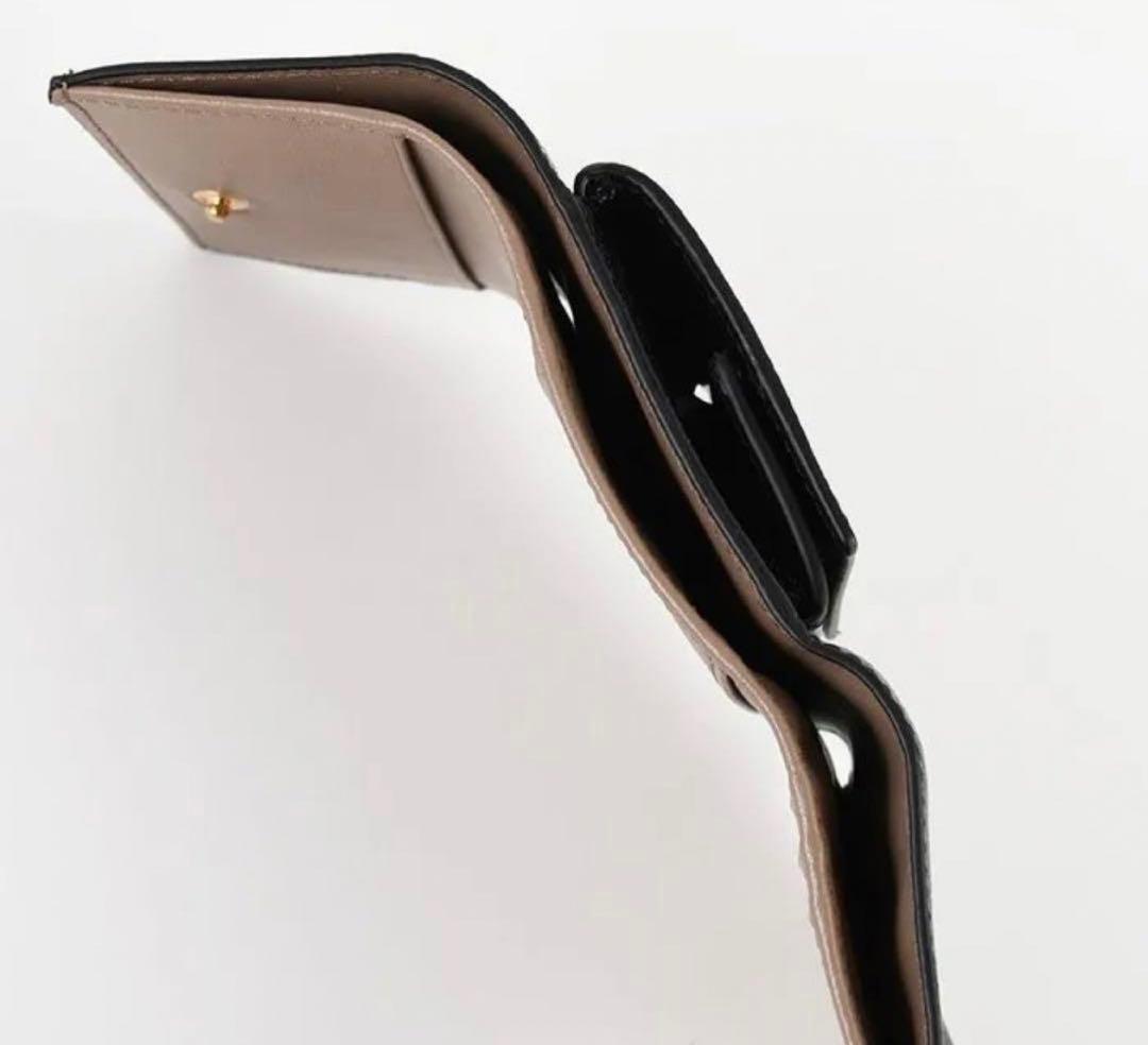 TOD'S トッズ ウォレット T タイムレス レザー レディース ブラック