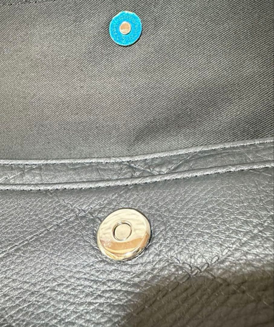 Jetsetter キルティングショルダーバッグ（黒）