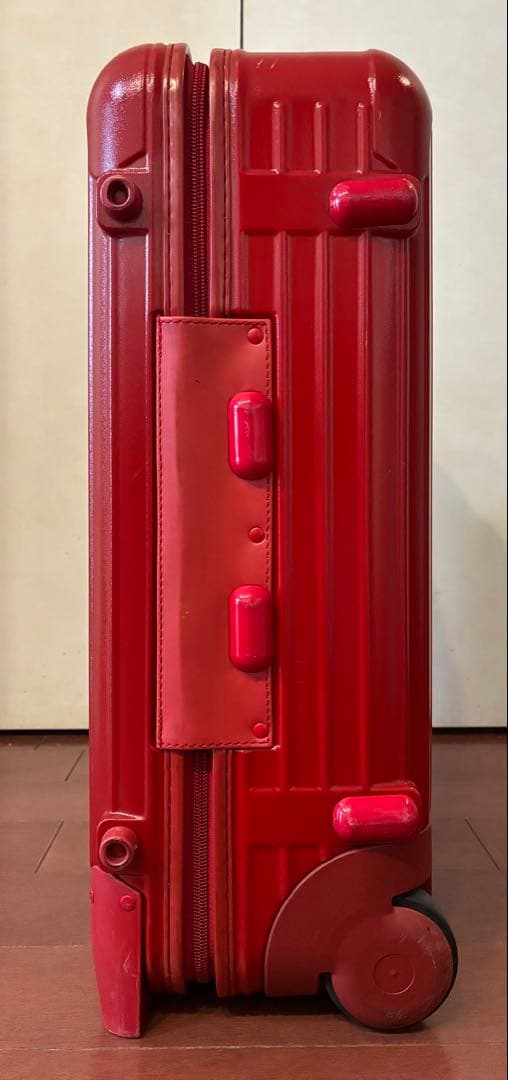 お値下げ！中古 RIMOWA レッド 機内持込可 キャリーケース 855.52