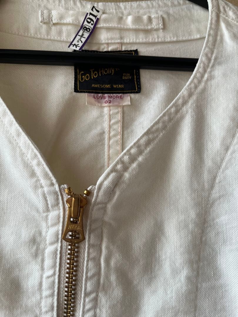 GO TO HOLLYWOOD ホイップフリルジャケット 02 白