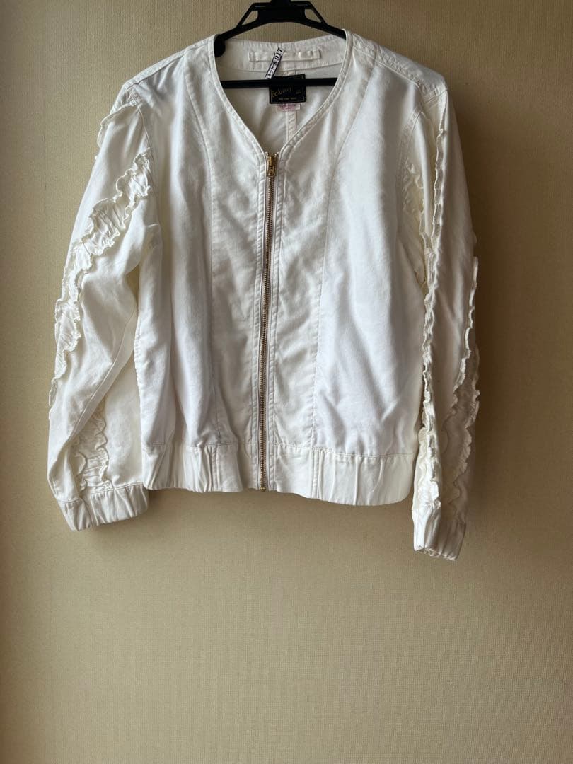 GO TO HOLLYWOOD ホイップフリルジャケット 02 白