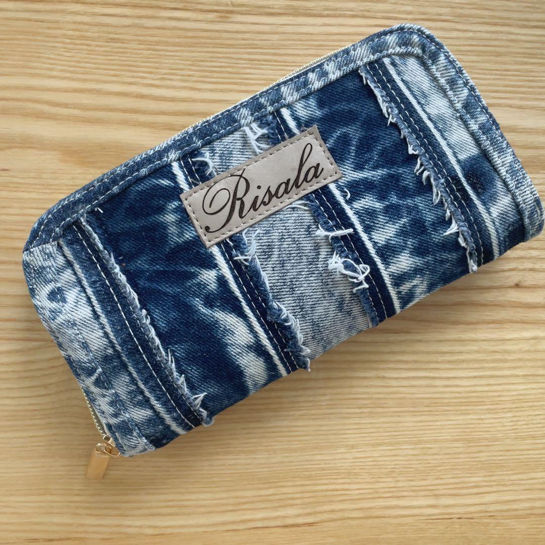 デニムリメイク 長財布