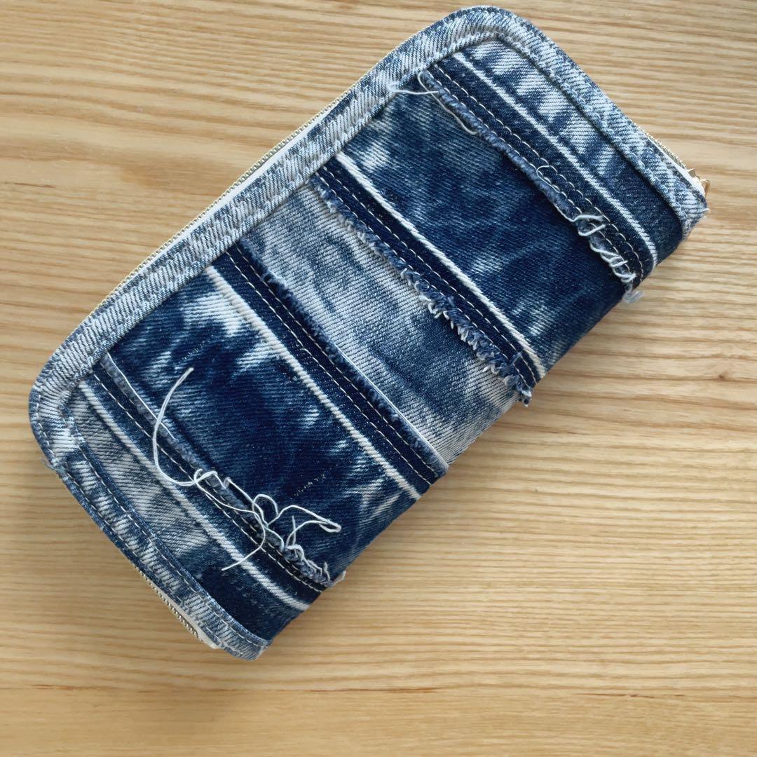 デニムリメイク 長財布