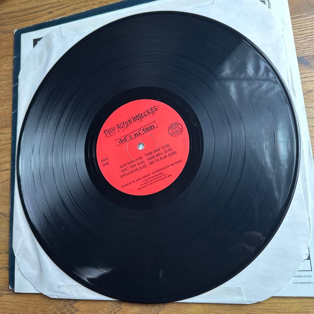 【超希少・美品】D.R.I. 『Definition』 LP