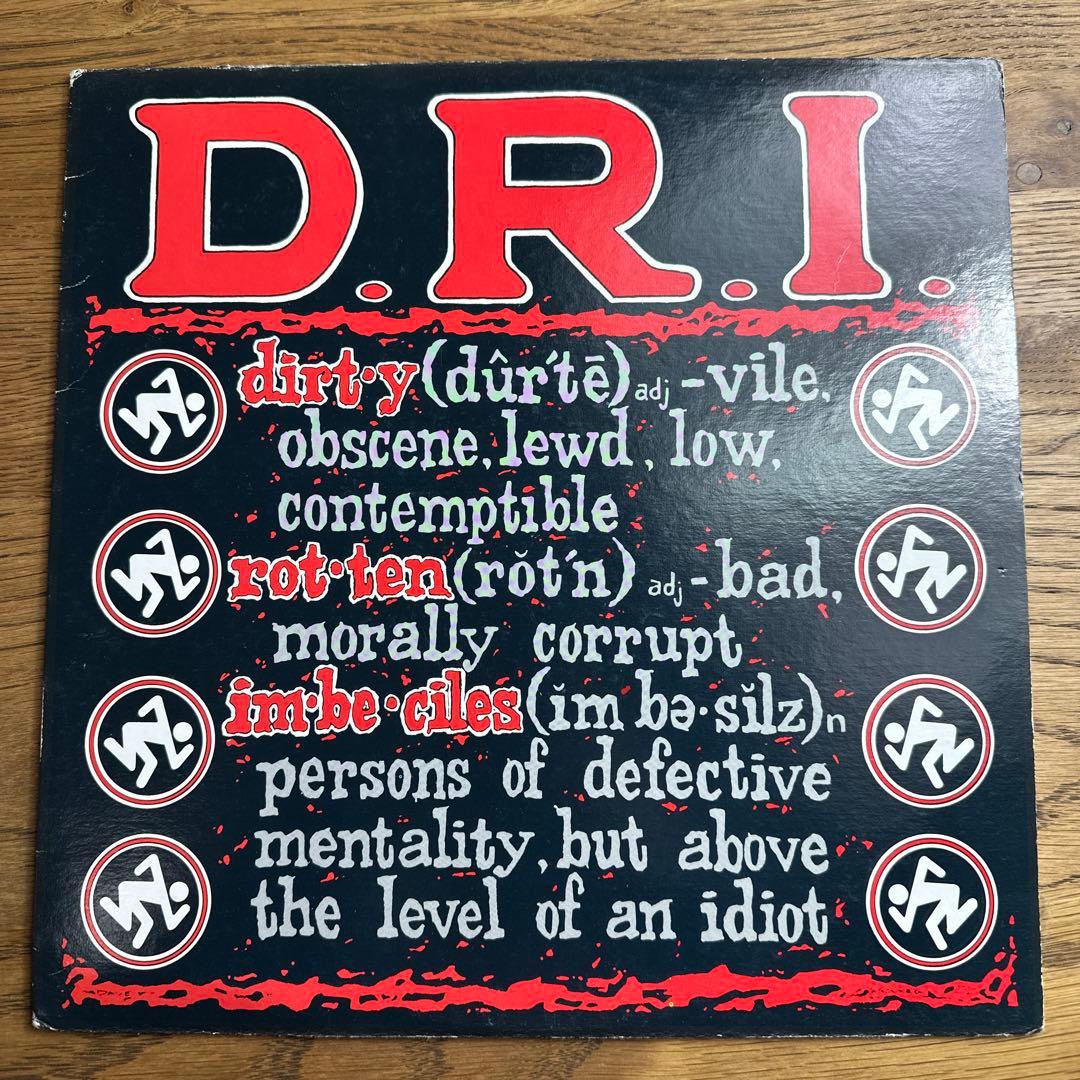 【超希少・美品】D.R.I. 『Definition』 LP