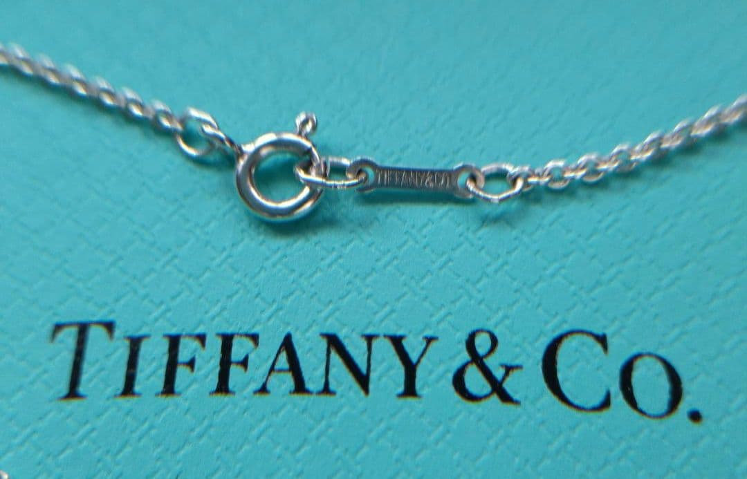 TIFFANY&Co. ビーンズ　希少ラージサイズ　シルバーネックレス