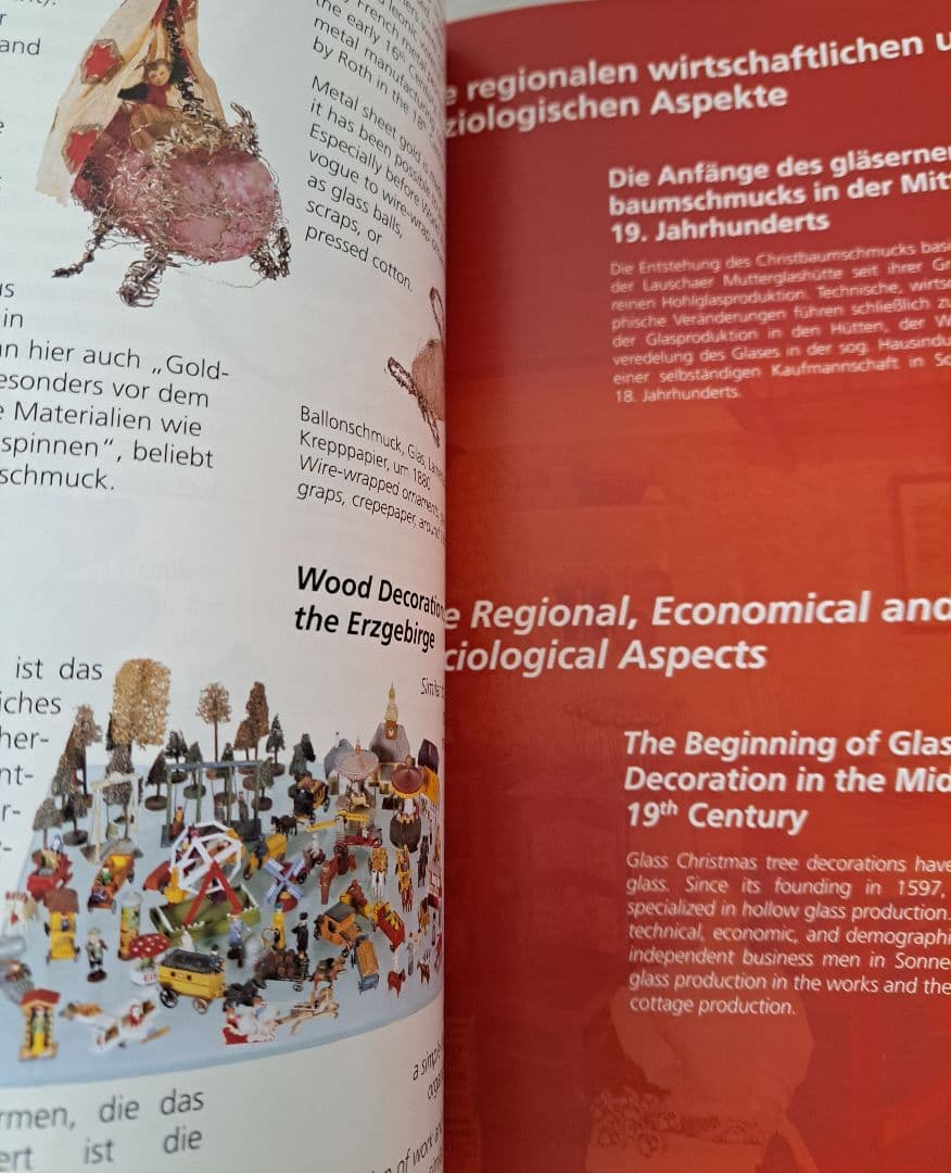 ドイツ　Inge-Glas　インゲグラス　クリスマスガラスオーナメント　本　洋書