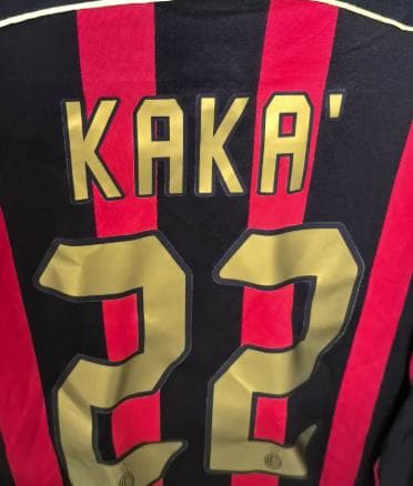 06/07 ACミラン ホーム 長袖ユニフォーム 22番 カカ