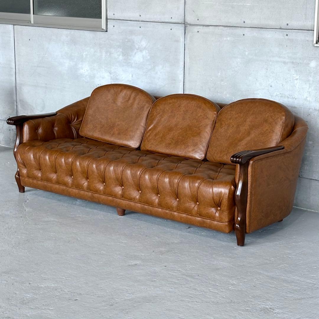 ★maruni★マルニ木工 ベルサイユ｜マキシマムシリーズ 3Pソファ｜ロゴ無し