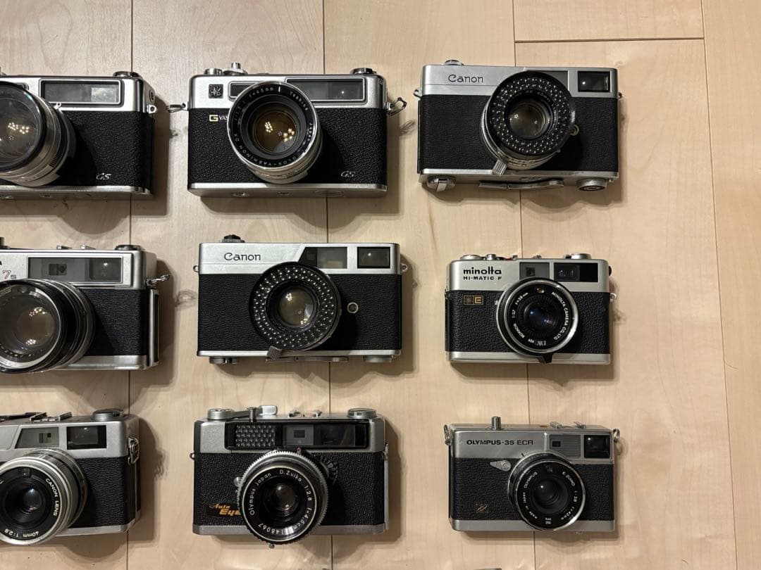レンジファインダー コンデジ 二眼レフカメラ 27台　 まとめ