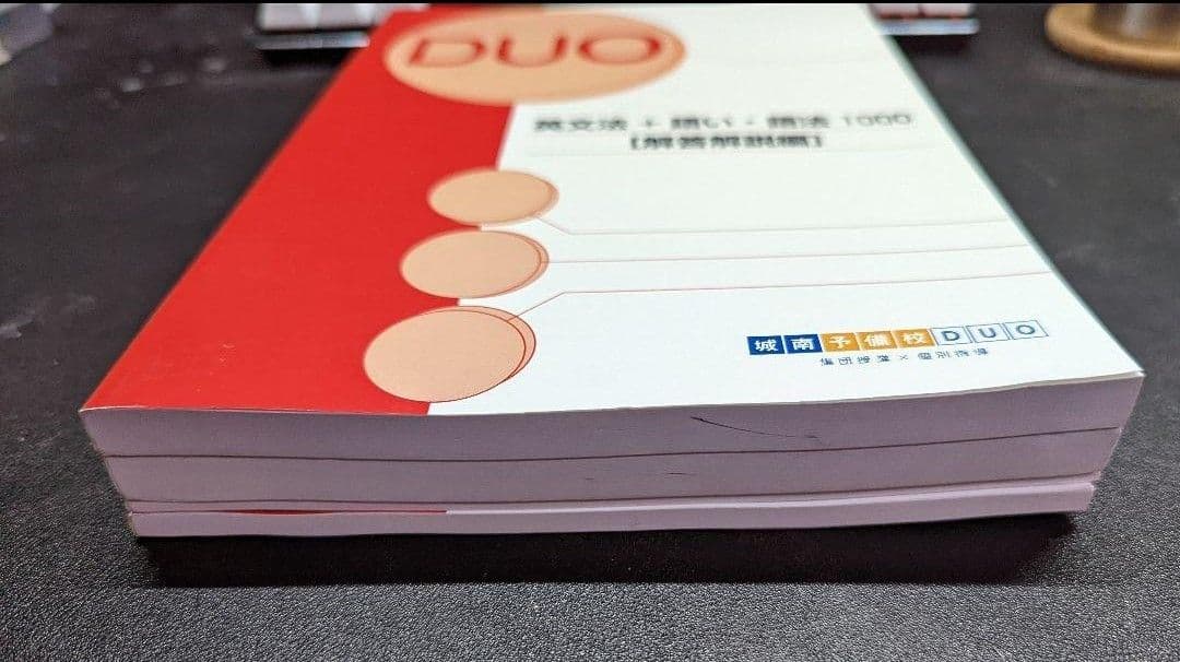 城南予備校DUO 教科書 新品 英語 答え付き 問題集