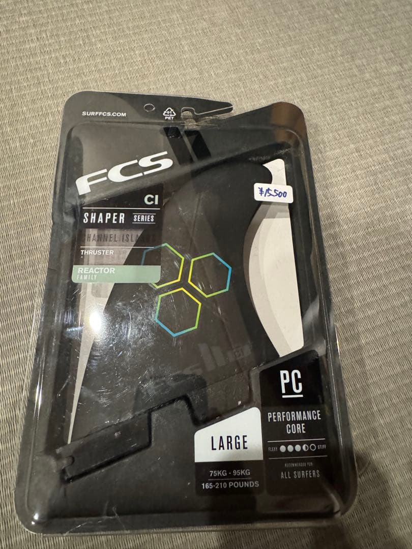 fcs2 ci channel s チャネル　フィン　サーフィン