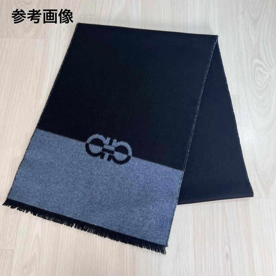 新品 Ferragamo マフラー カシミヤ シルク