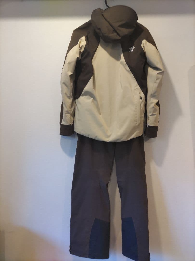 Goldwin Fisherスキーウェア ブラウン/ベージュ