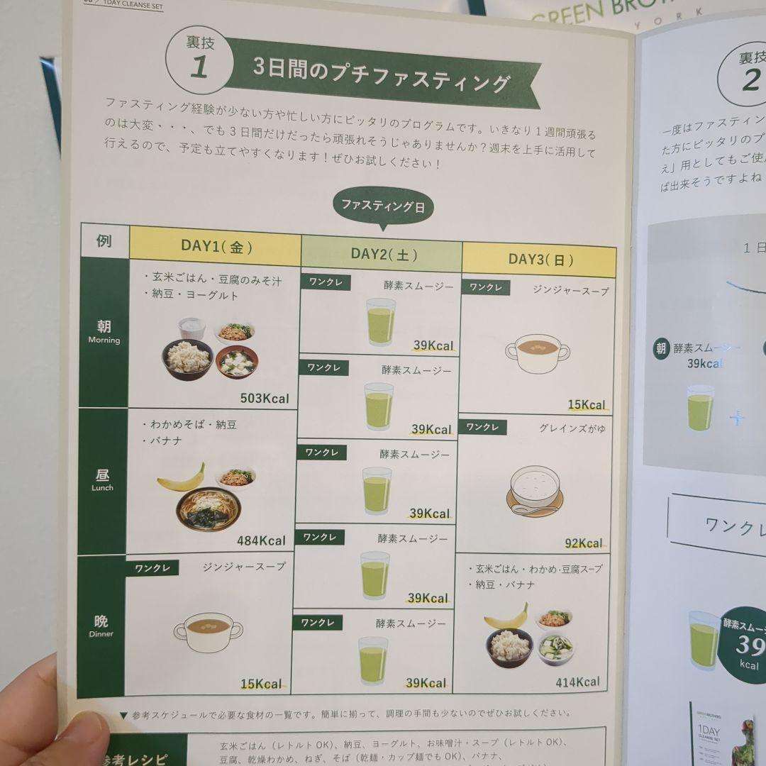 【新品未開封】グリーンブラザーズ 1DAYクレンズセット ２個セット