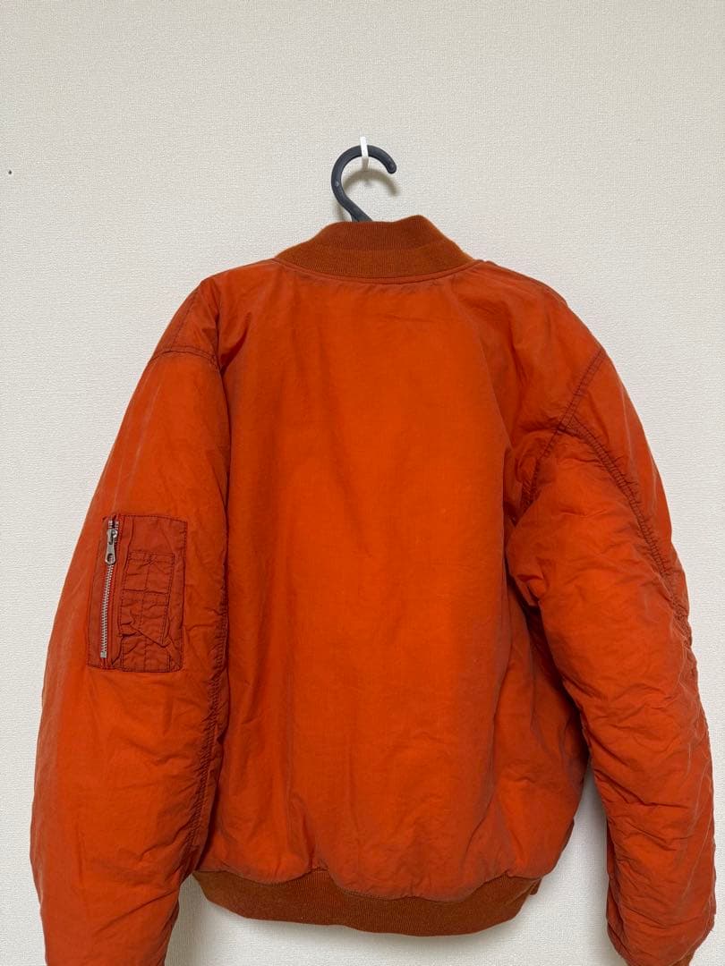 Stussy ボンバージャケット Mサイズ オレンジ