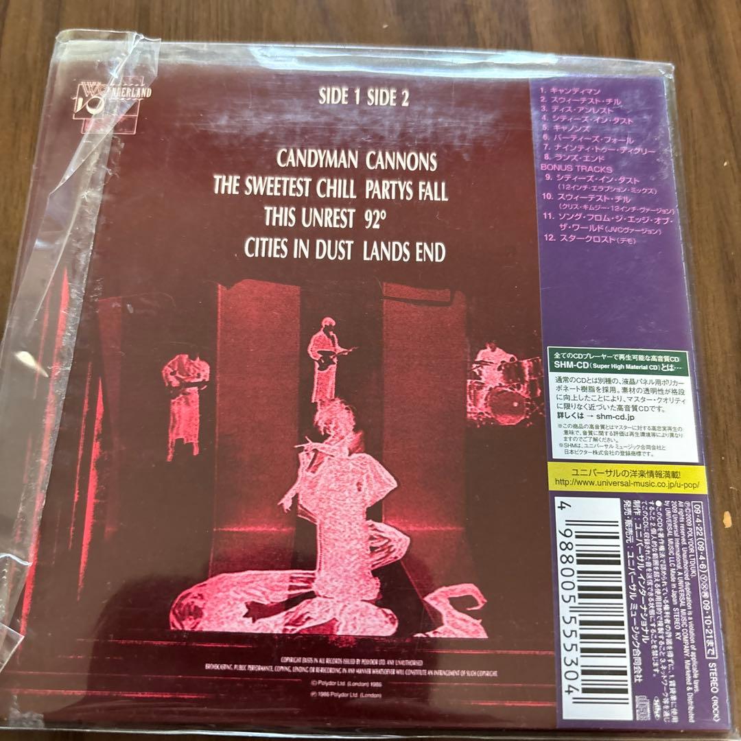 スージー&ザ・バンシーズ 紙ジャケCD5枚セット