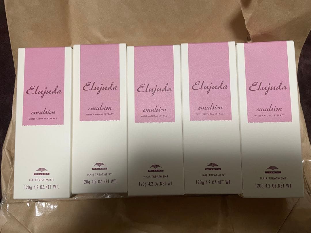 ミルボン ディーセス エルジューダ エマルジョン120g 5本