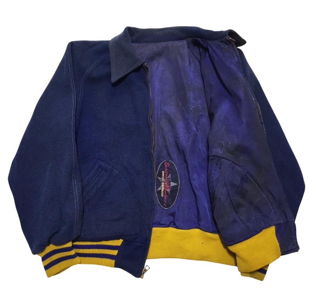 希少 50s CONMAR リバーシブル スタジャン ATO フラタニティ