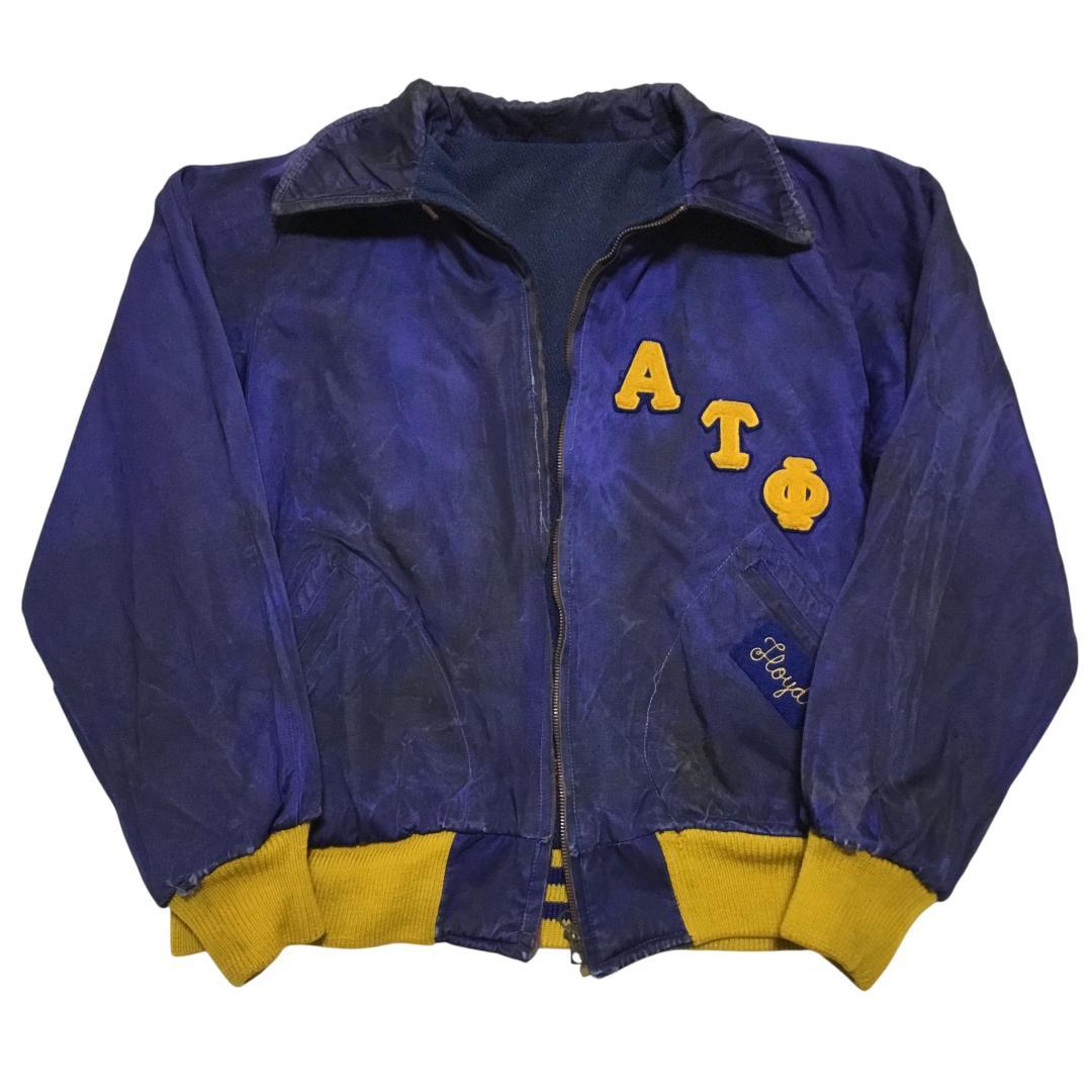 希少 50s CONMAR リバーシブル スタジャン ATO フラタニティ