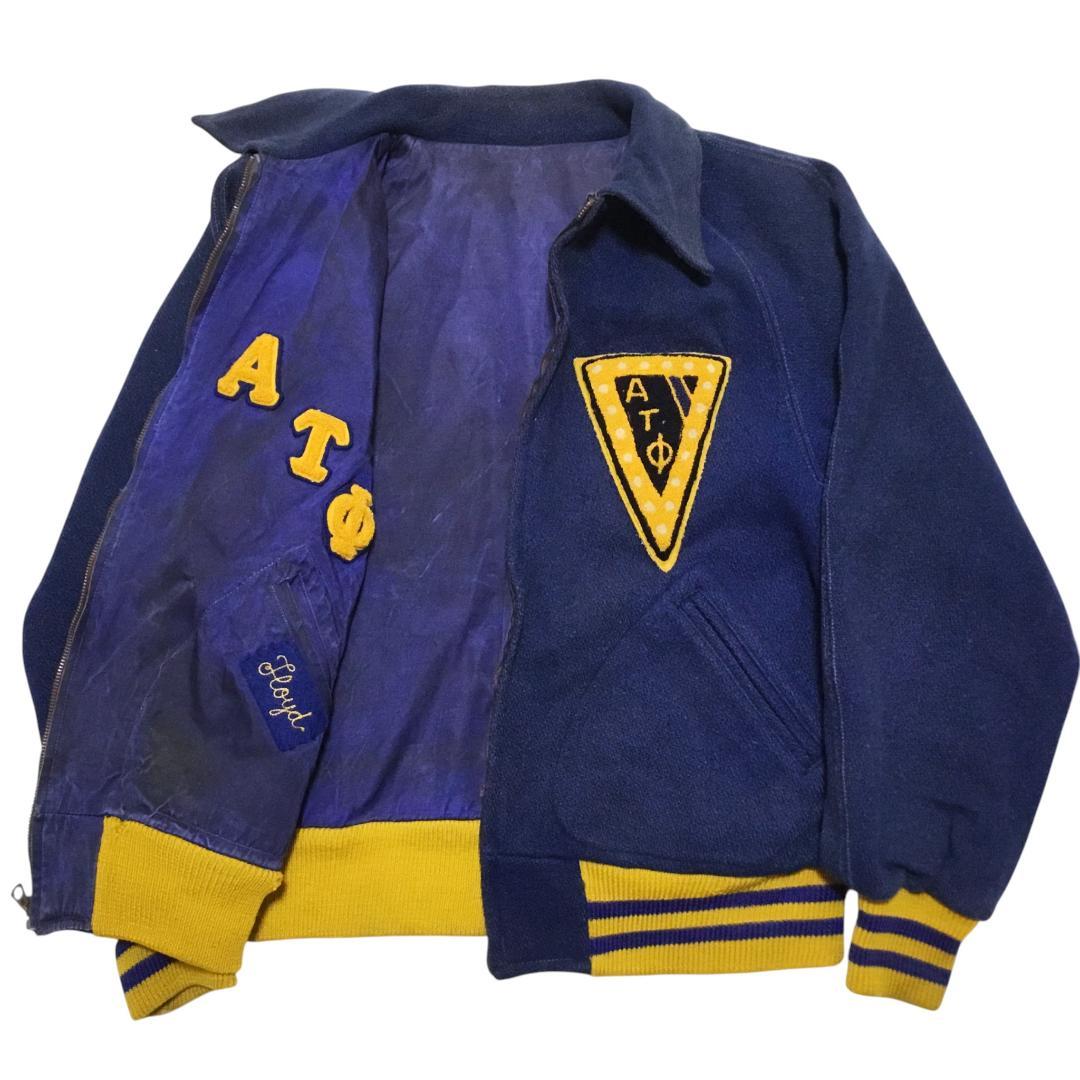 希少 50s CONMAR リバーシブル スタジャン ATO フラタニティ