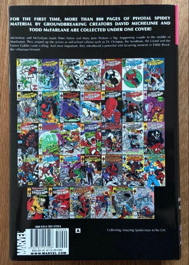 Spider-man by Michelinie/McFarlane アメコミ