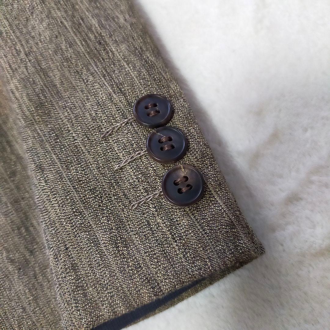 80S　JUN MEN　リネンコットン　ダブルブレストスーツ　Мサイズ　菅田将暉