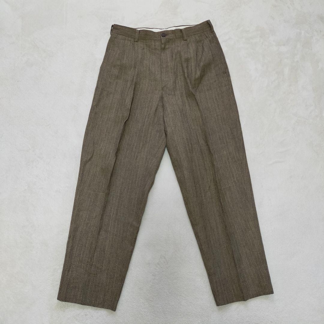 80S　JUN MEN　リネンコットン　ダブルブレストスーツ　Мサイズ　菅田将暉