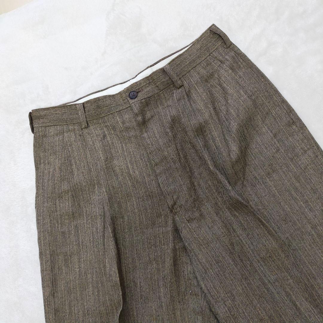 80S　JUN MEN　リネンコットン　ダブルブレストスーツ　Мサイズ　菅田将暉