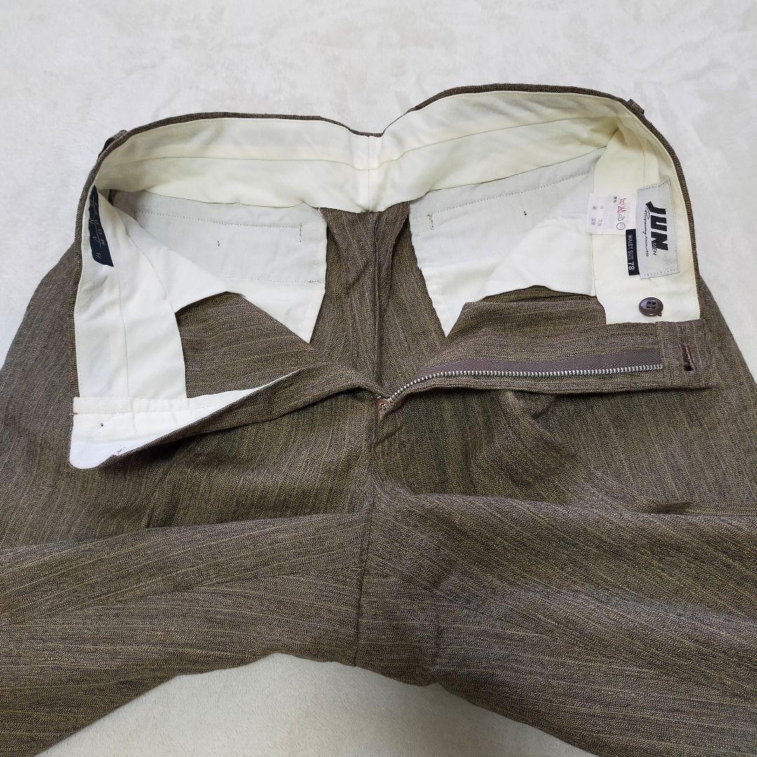 80S　JUN MEN　リネンコットン　ダブルブレストスーツ　Мサイズ　菅田将暉