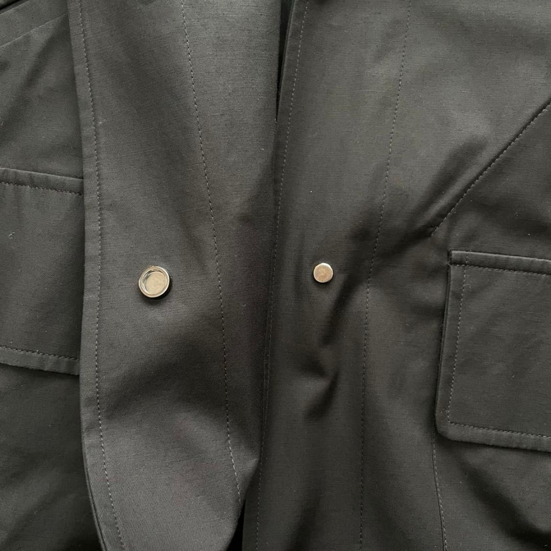 【新品 定価15万】スタジオニコルソン ステンカラーロングコート　00　S