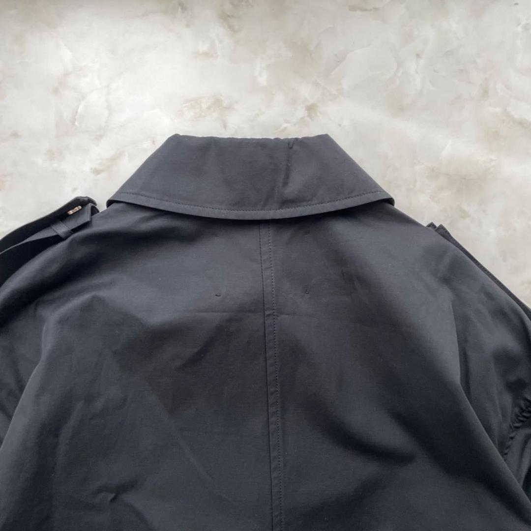 【新品 定価15万】スタジオニコルソン ステンカラーロングコート　00　S