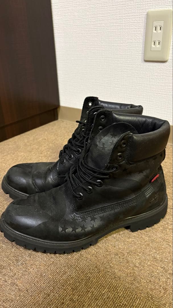 supreme ティンバーランド　17FW 星条旗　美品　27センチ