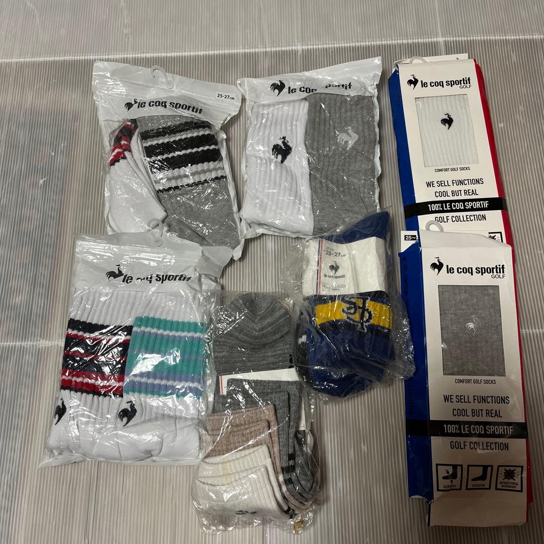 ルコック　スポルティフ　メンズ靴下　まとめ売り44足