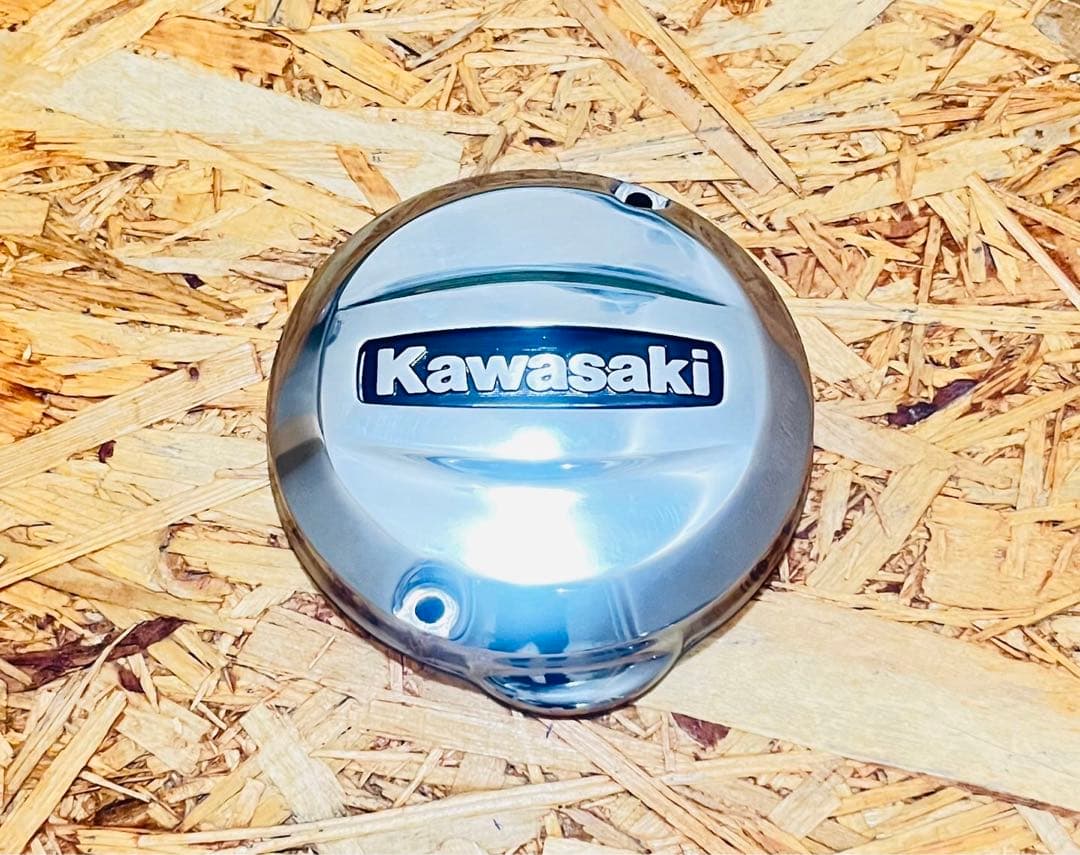 ゼファー400 ゼファーχ ポイントカバー＆ジェネレーターカバー バフ掛け鏡面