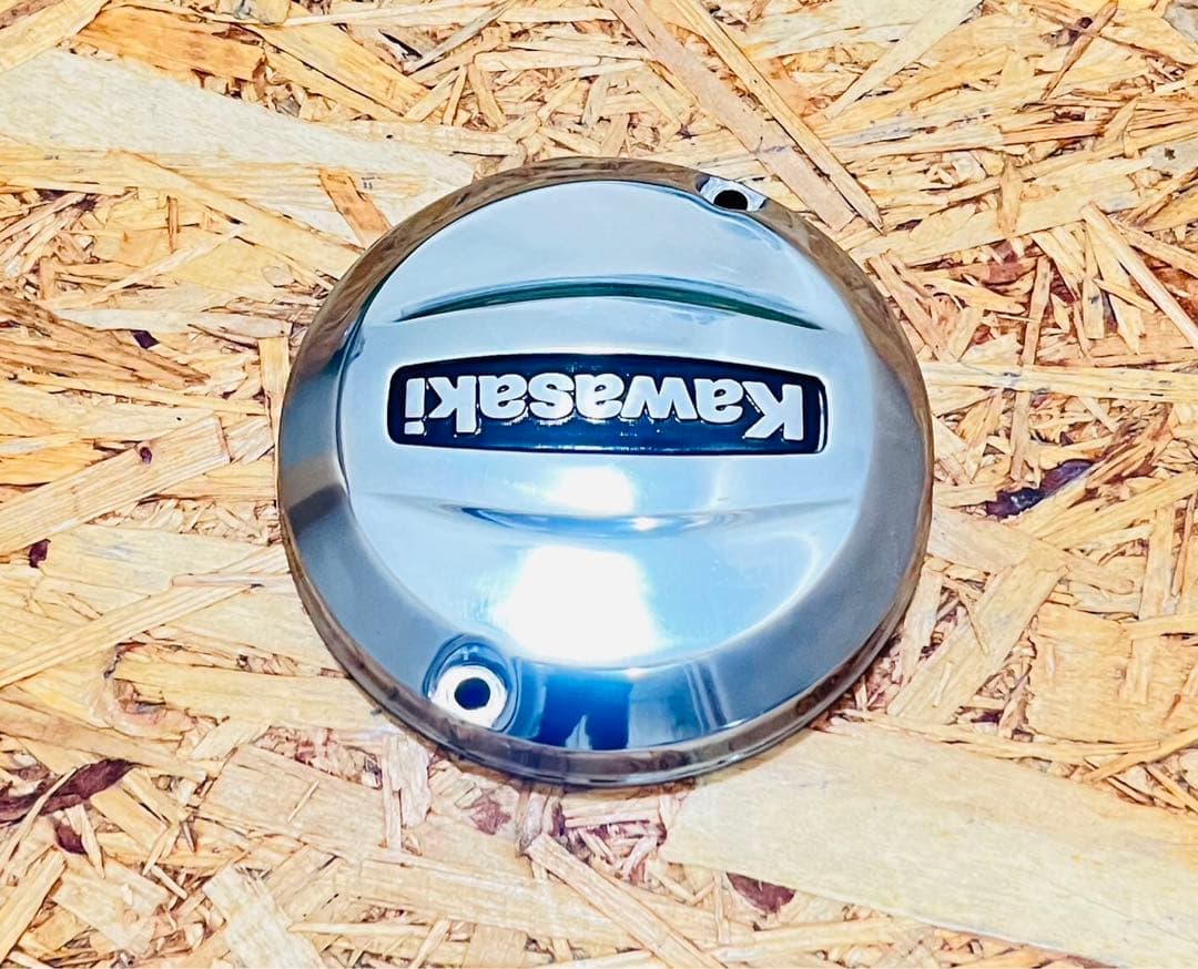 ゼファー400 ゼファーχ ポイントカバー＆ジェネレーターカバー バフ掛け鏡面