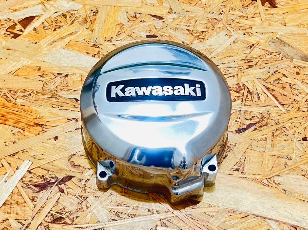 ゼファー400 ゼファーχ ポイントカバー＆ジェネレーターカバー バフ掛け鏡面