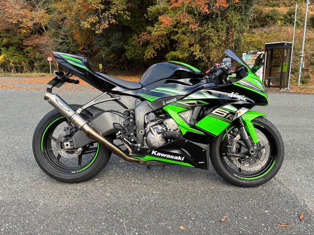 トリックスター　zx-6r 　リンクパイプ　中間パイプ　マフラー