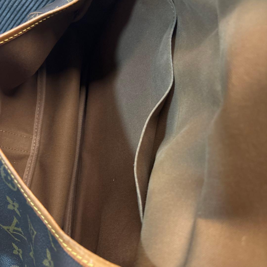 LOUIS VUITTON ソミュール 35 ショルダーバッグ モノグラム