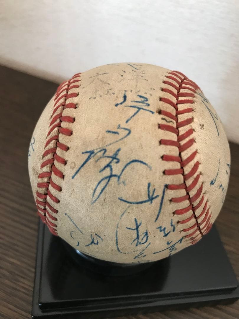 希少！★昭和25年 大洋ホエールズ創設年の選手サインボール◆ 横浜DNA