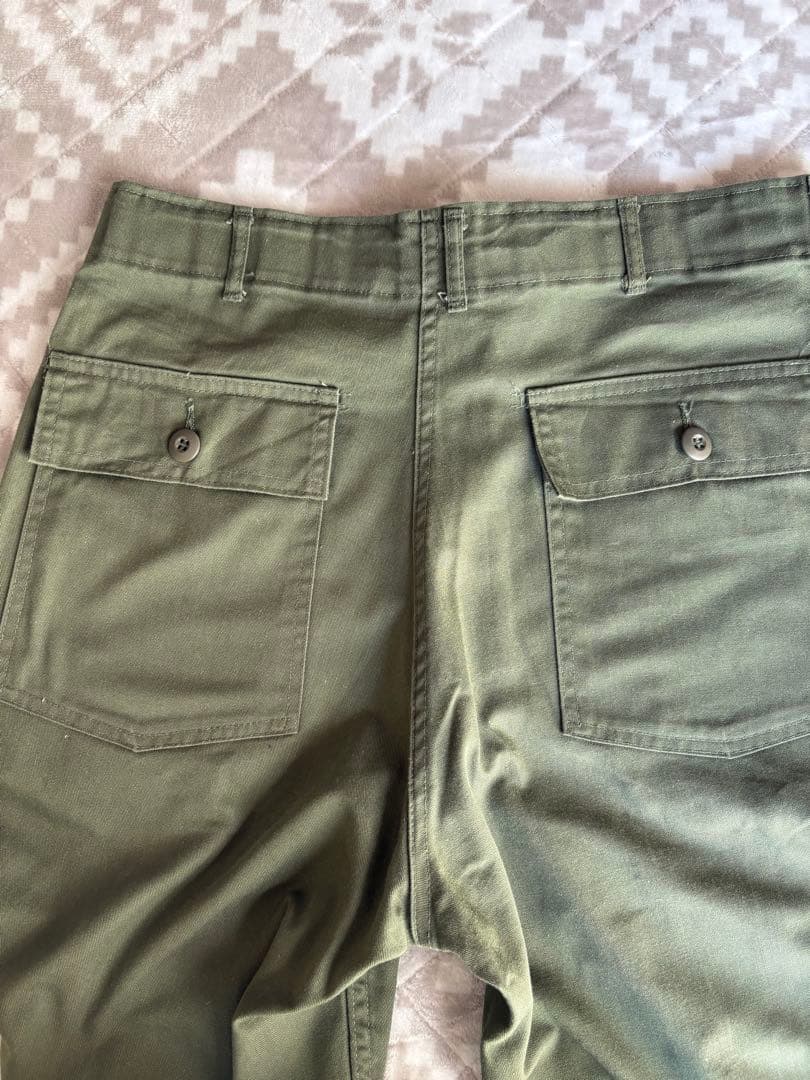 80sヴィンテージUSミリタリーベイカーパンツ美品