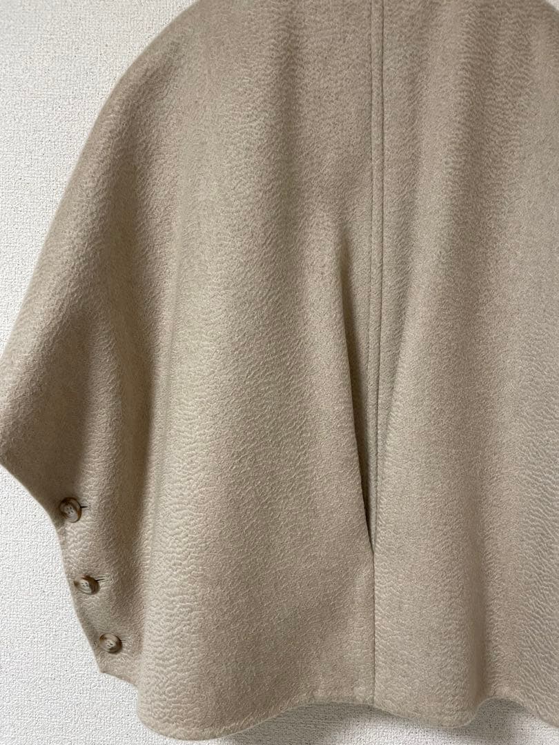 マックスマーラ　カシミヤ　ショートケープ　ポンチョROLL 未使用品