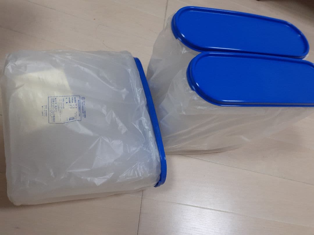 スーパーオーバル　タッパーウェア　4000ml 3個セット 楕円形