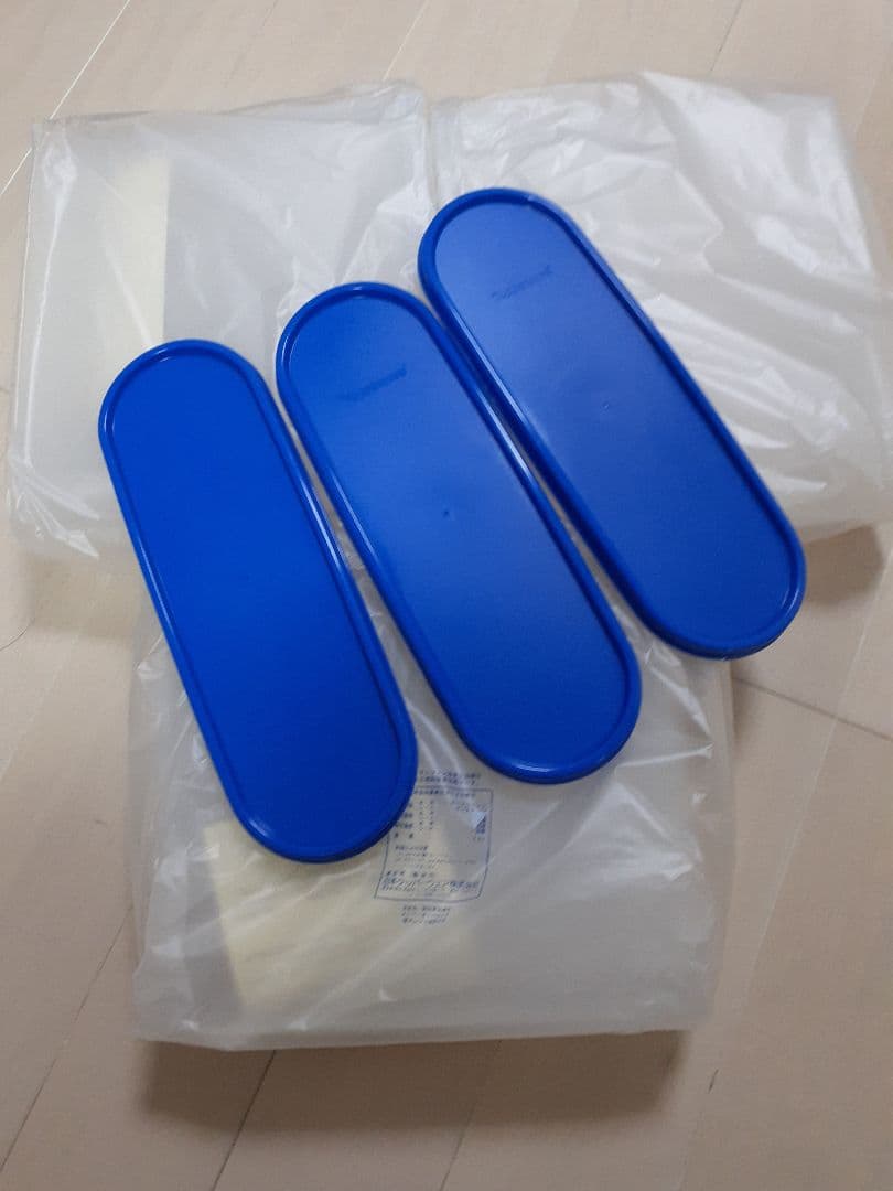 スーパーオーバル　タッパーウェア　4000ml 3個セット 楕円形