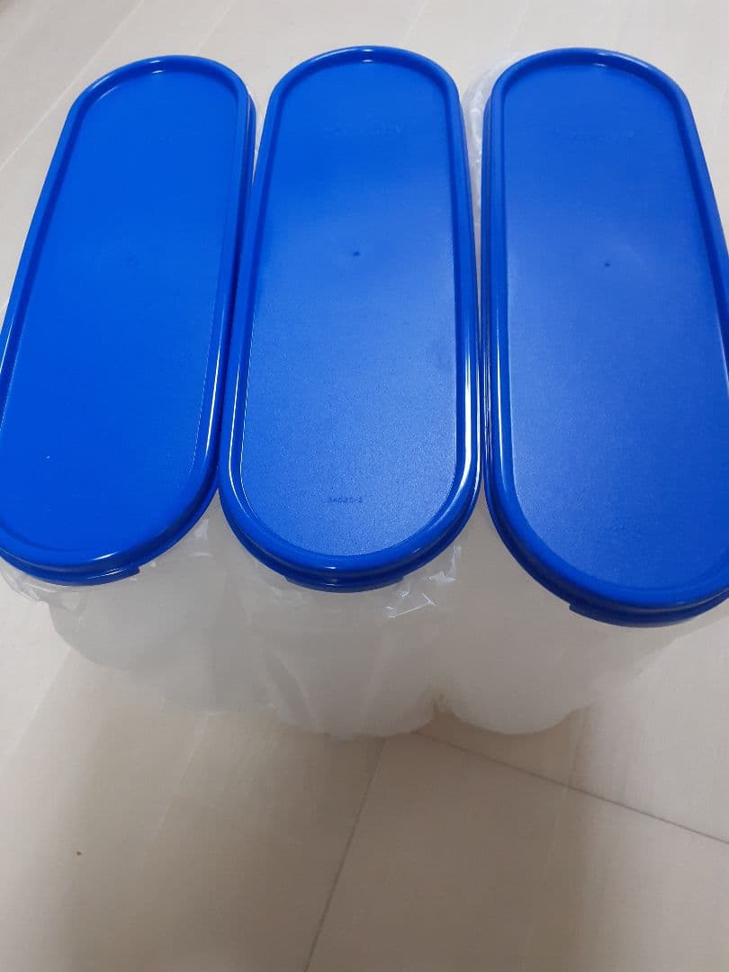 スーパーオーバル　タッパーウェア　4000ml 3個セット 楕円形