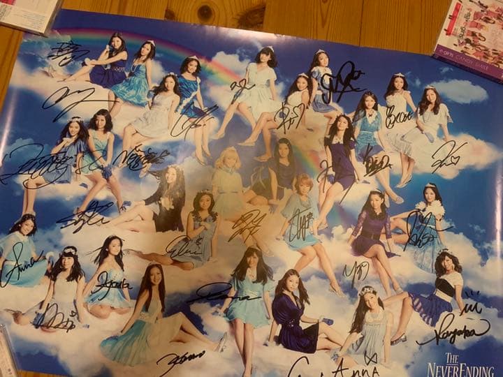 ⚠️ 最終値下げ　激レア　E-girls 直筆サイン